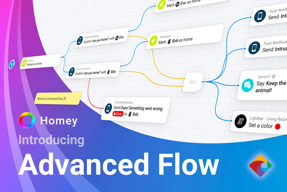 An introduction to Homey Advanced Flows